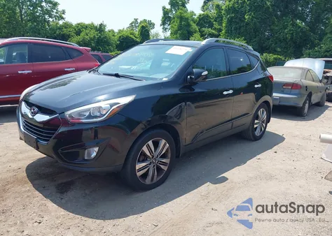 2015 Hyundai Tucson Limited из США, поврежденный, VIN KM8JUCAG7FU002685